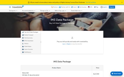IM3 Data Package - Traveloka.com