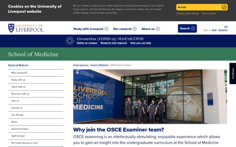 OSCE Examiner Portal - School of Medicine - University of ...