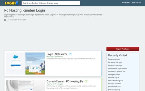 Fc Hosting Kunden Login - Loginii.com