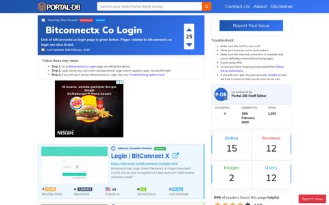 Bitconnectx Co Login - Portal-DB.live