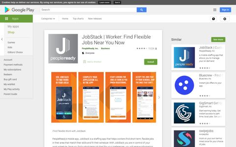 JobStack | Worker: Find Flexible Jobs Near You Now - Apps ...