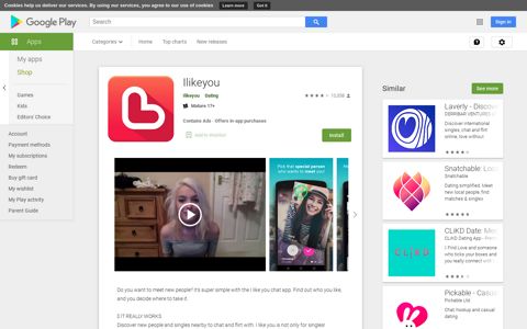 Ilikeyou - Apps on Google Play