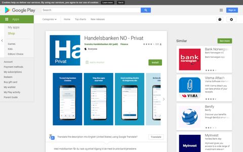 Handelsbanken NO - Privat - Apps on Google Play