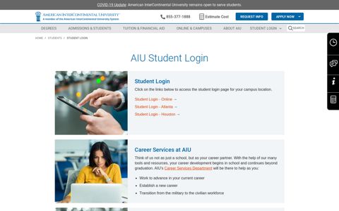AIU Student Login | American Intercontinental University