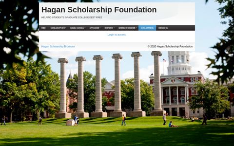 Scholar Portal – Hagan Scholarship Foundation