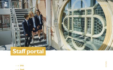 Staff portal - Emanuel