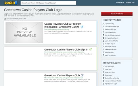 Greektown Casino Players Club Login - Loginii.com