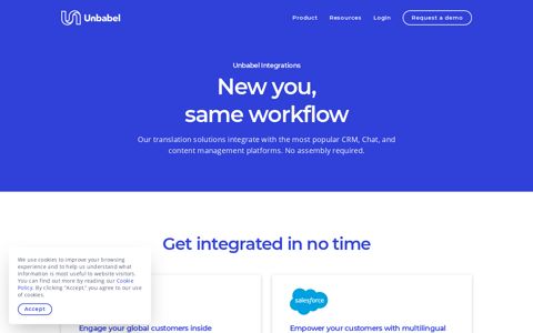 Unbabel Integrations | Made For You