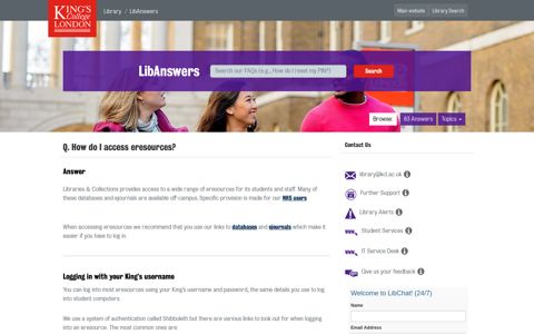 How do I access eresources? - LibAnswers