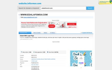 edalafsms4.com at WI. Edalaf SMS Login Page