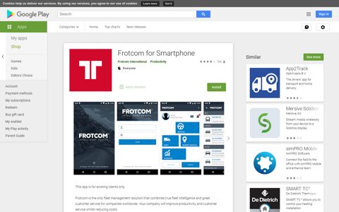 Frotcom for Smartphone - Apps on Google Play