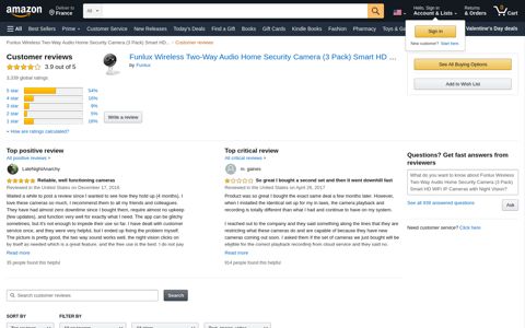 Customer reviews: Funlux Wireless Two-Way ... - Amazon.com