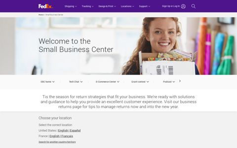 FedEx Small Business Center | FedEx