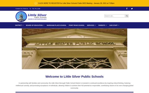 Little Silver Public Schools: Welcome to the Little Silver School ...