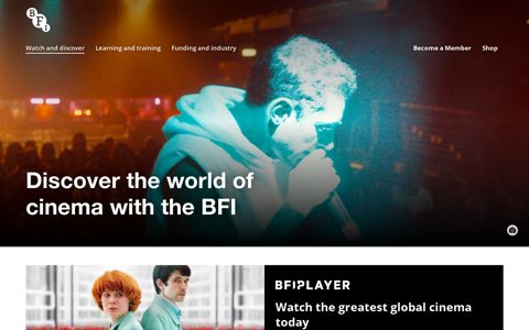 BFI homepage | BFI