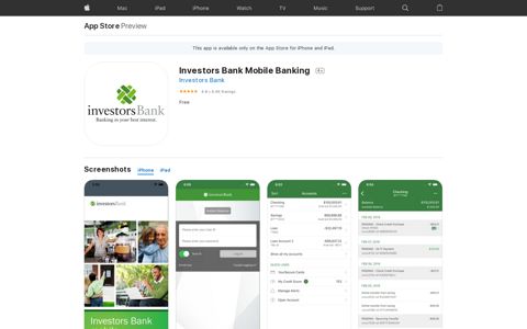 ‎Investors Bank Mobile Banking on the App Store