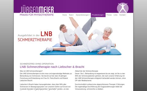LNB Schmerztherapie · Jürgen Meier · Praxis für ...