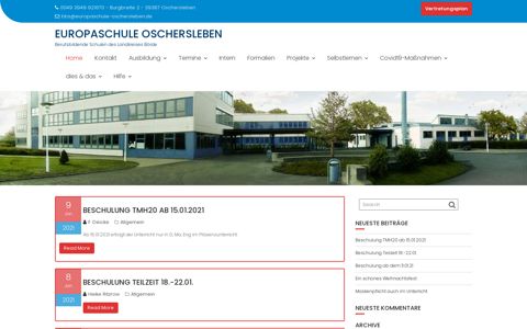 Europaschule Oschersleben – Berufsbildende Schulen des ...
