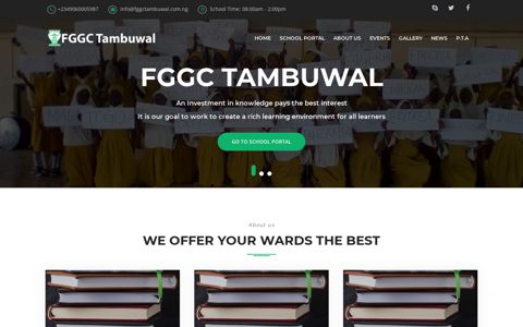 Federal Governement Girls College, Tambuwal | School Website