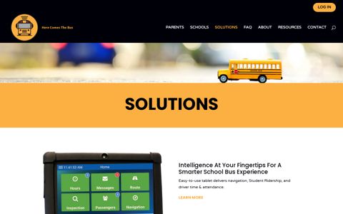 Solutions | Here Comes the Bus | Vehicle Management ...