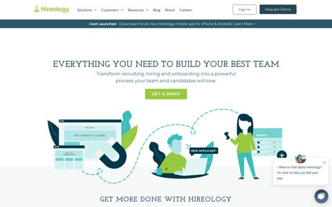 Hireology: Applicant Tracking, Career Site, Payroll & HR ...