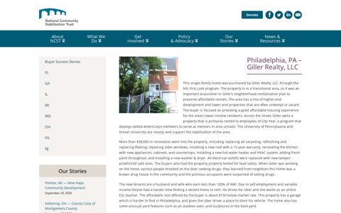 Philadelphia, PA – Giller Realty, LLC – Stabilizationtrust