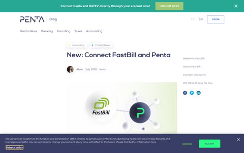 New: Connect FastBill and Penta – Penta Banking