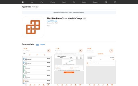 ‎Flexible Benefits - HealthComp on the App Store