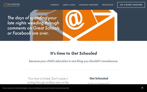 Get Schooled Newsletter — Crumbine Education Consulting