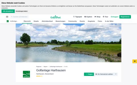 Golfanlage Harthausen - 2020 - Golfclub Informationen