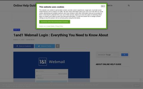 1and1 Webmail Login : Everything You Need to Know About