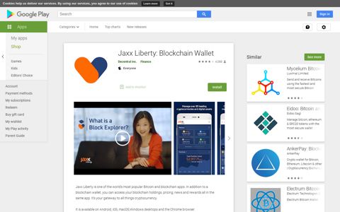 Jaxx Liberty: Blockchain Wallet - Apps on Google Play