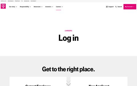 Login | Careers Login for Employees & New Applicants | T ...