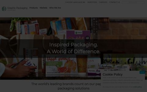 Packaging Manufacturer : Inspired Packaging - Graphic ...