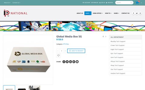 Global Media Box 5G – IPTV National