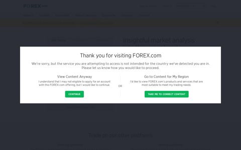 Secure Customer Login | FOREX.com