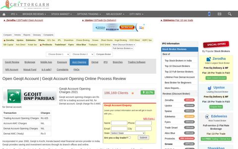 Geojit Account Open Online - Process, Forms and Fees