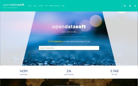 opendatasoft Data Network