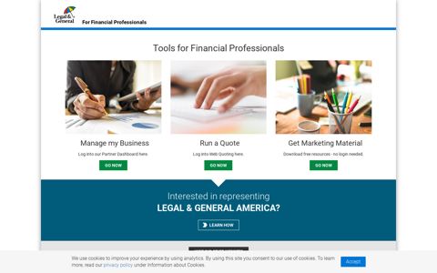 Banner Life agent portal - Legal & General America