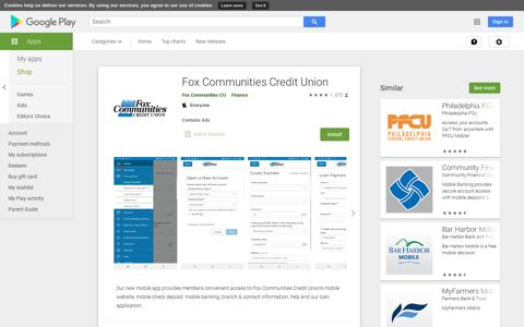 Fox Communities Credit Union - Apps on Google Play