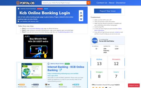 Kcb Online Banking Login - Portal-DB.live