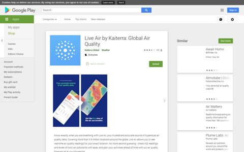 Live Air by Kaiterra: Global Air Quality - Apps on Google Play