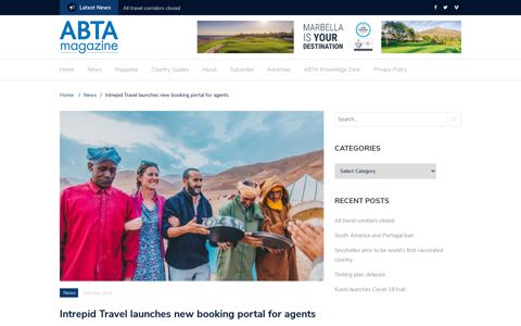 Intrepid Travel launches new booking portal for agents | ABTA ...