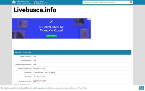 ▷ Livebusca.info Website statistics and traffic analysis ...