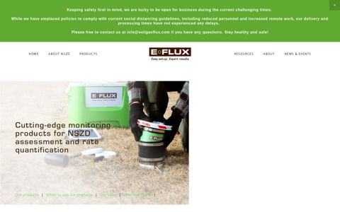E-Flux - cutting-edge environmental monitoring