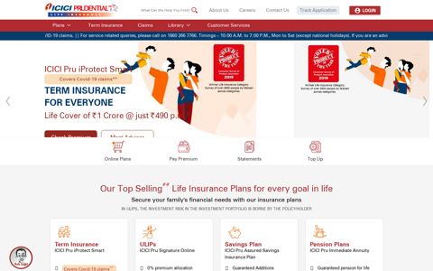 ICICI Prudential Life Insurance - Life Insurance Plans in India