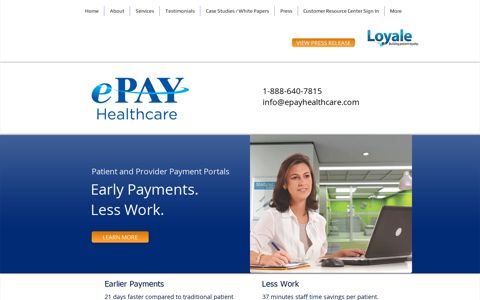 Patient payments – online payment portals for healthcare