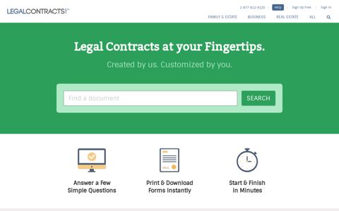 Legal Forms and Contracts - Wills, Leases, and More ...
