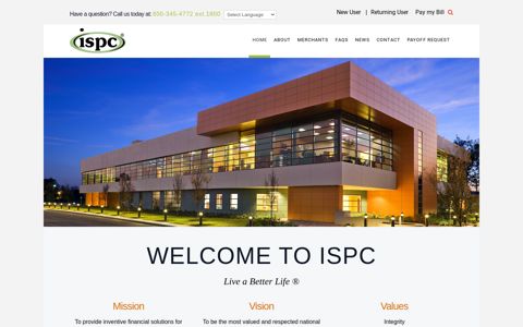 Home - ISPC Financing
