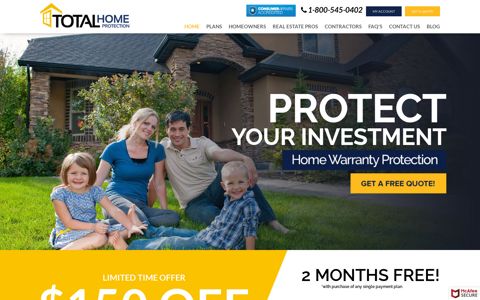 Total Home Protection | Home Warranty Plans
